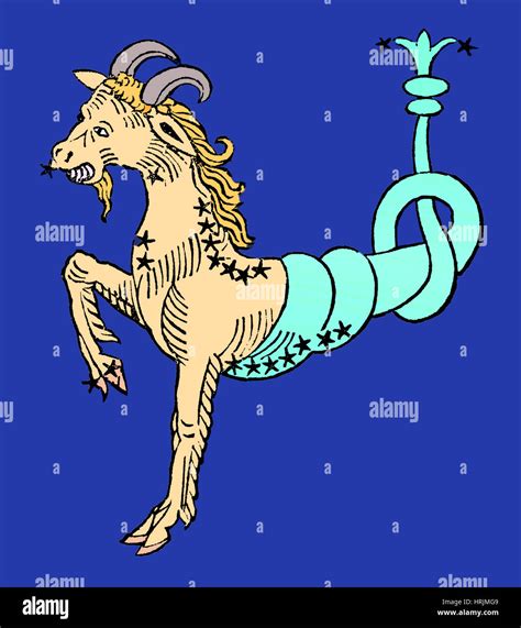 Sea-Goat, Capricornus Constellation Stock Photo - Alamy