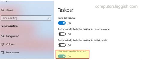 Image result for Small Icons Taskbar