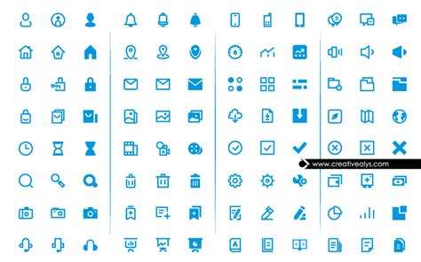 Flat UI Vector Icons – Creative Alys