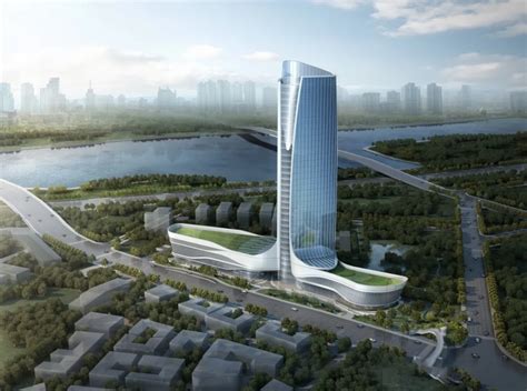 漳州市地标性建筑——片仔癀科技大楼，设计取意“上善若水”_腾讯新闻