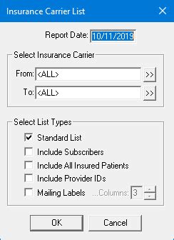 Image result for Insurance Carrier Code List