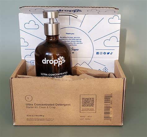 Dropps Ultra Concentrated Laundry Detergent: Clean clothes for two ...