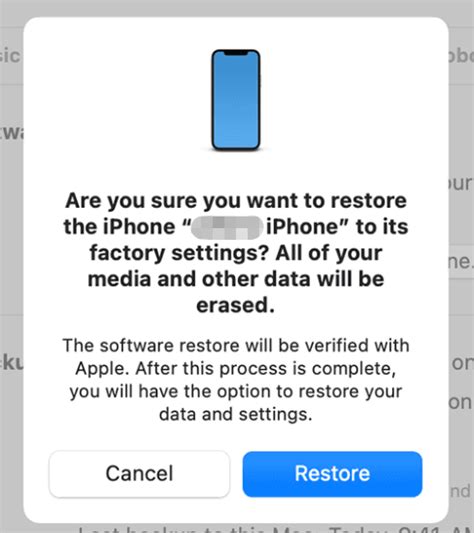 Factory Reset iPhone 8 without Passcode 的图像结果