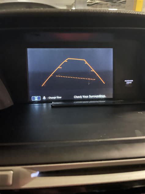 Honda Accord EXL backup camera was replaced 18 months ago by a ...