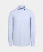 Light Blue Tailored Fit Havana Blazer in Wool Silk Linen Cashmere ...