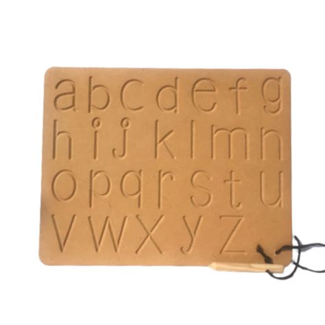 Buy Wooden Small Alphabet Tracing Board - ABC Trace Letters Small ...