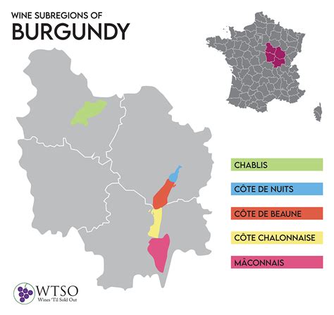 burgundy wine map – burgundy wine – XGGM