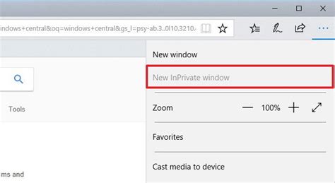 Image result for Edge InPrivate Browsing