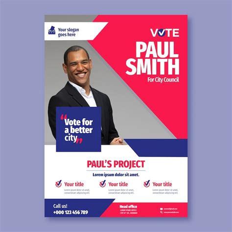 Election Poster Template 的图像结果