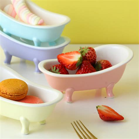 Pink Tub Ceramic Snack Bowl 200 ml