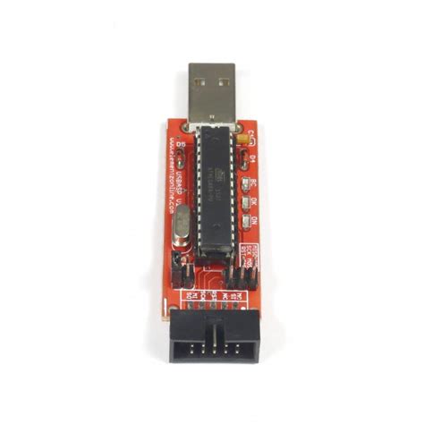 Buy AVR USB PROGRAMMER USBasp USBISP ISP for ATMEL ATMEGA ...