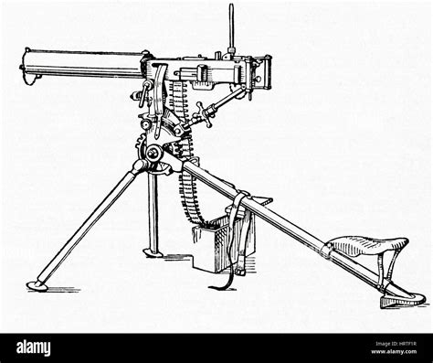 Machine Guns Ww1 Drawing