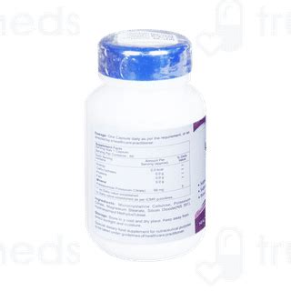 Healthvit Potassium Citrate 99 Mg Capsule 60 - Uses, Side Effects ...