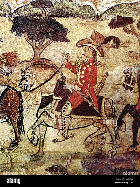 This painting by Tadeo Escalante depicts the Tupac Amaru Rebellion, an ...