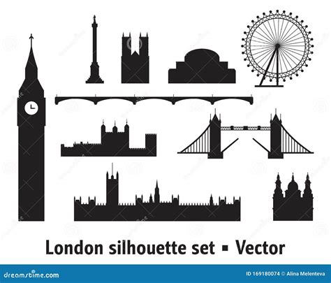 London Silhouette City Skyline