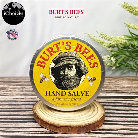 Burt's Bees® Hand Salve 100% Natural 85g ครีมบำรุงมือ | Shopee Thailand