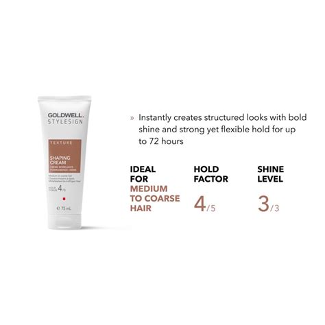 Goldwell StyleSign Texture Shaping Cream 75 ml | lyko.com