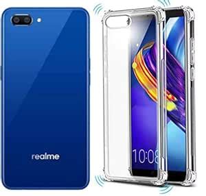 X Wox Flexible Back Cover For Realme C1 (Transparent) : Amazon.in ...