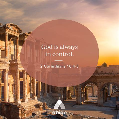 Tearing Down Strongholds - 2 Corinthians 10:4-5