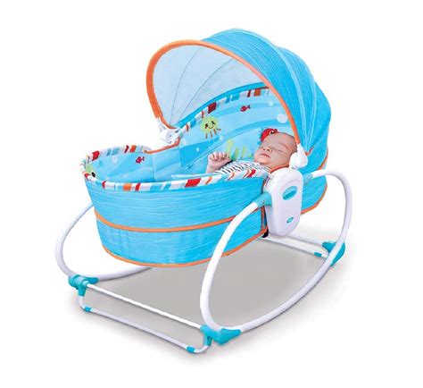 Mastela 5 in 1 Baby Bassinet Rocker Rocking Napper, Bounce, Chair with ...