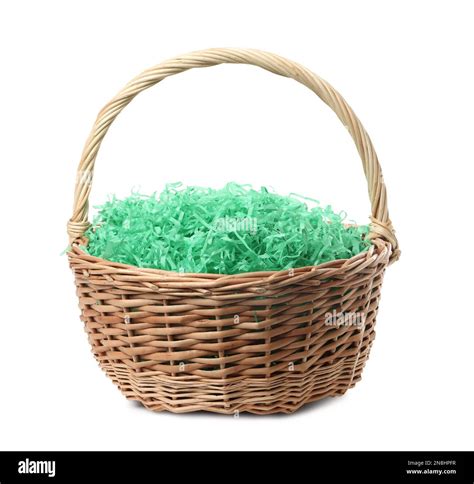 Empty Easter Basket With Grass
