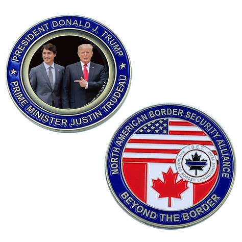 Buy CL-007 President Donald J. Trump CBP and Canada Prime Minister ...