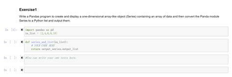 Write a Program to Create Panda Series 的图像结果