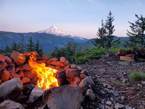 Goodnight Mt. Hood!! : camping
