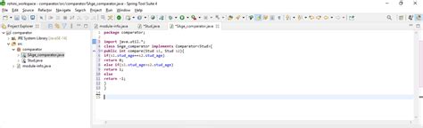 Comparator Comparing Java 的图像结果