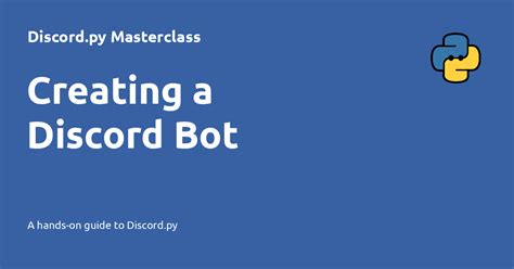 Image result for Discord.py Bot Making