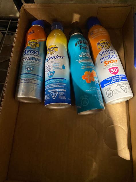 Suntan Lotion Expiration