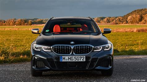 2020 BMW M340i xDrive Touring (Color: Black Sapphire Metallic) | Front