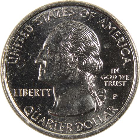 1999 P Georgia State Quarter BU Uncirculated Clad 25c Coin