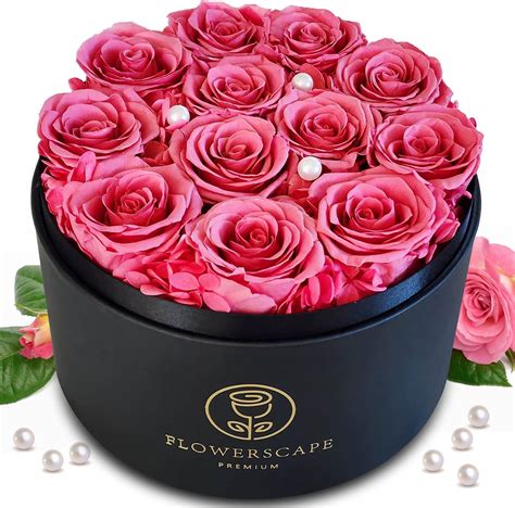 Amazon.com: Beaulasting Roses Preserved Flowers for Delivery Prime 4 ...