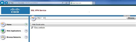 Clientless SSL VPN 的图像结果