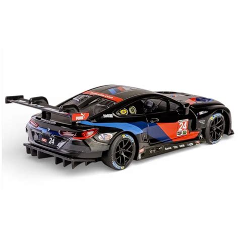 Black BMW M8 GTE 2018 1:32 Scale Die-Cast Car By RMZ - www ...