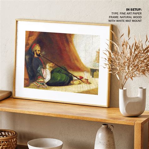 A Turk Smoking A Tchubuk: Buy Arabic Islamic Paintings & Art Prints ...