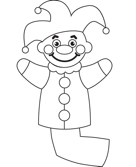 Puppet Coloring Pages 的图像结果