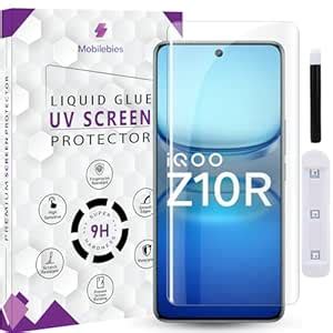 Mobilebies® Premium HD+ UV Tempered Glass Screen Protector For iQOO ...