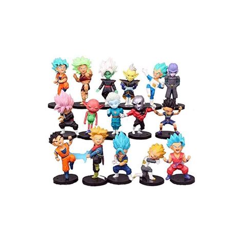 Buy Dragon Ball Super Z Collectible Model / 16 Pieces Action Figure Set ...