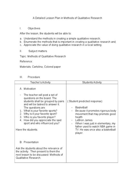 Image result for Research Methods Lessons