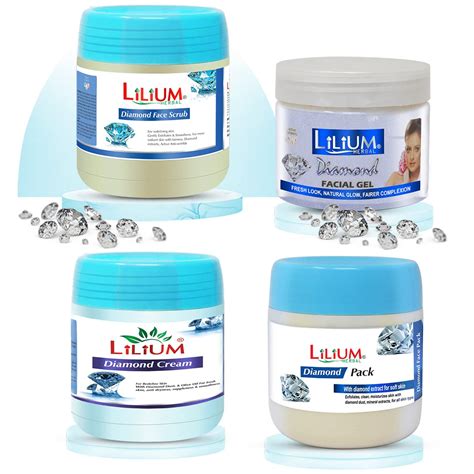 Lilium Diamond Facial Kit For Redefining Skin, 2000 GM | Soothing ...