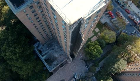 NYCHA building partially collapses in South Bronx | Crain's New York ...