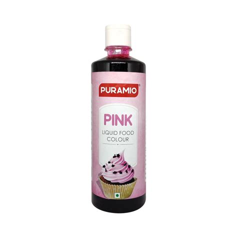 Puramio Liquid Food Colour - Pink – PURAMIO