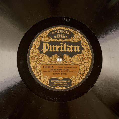 PICKANINNY BLUES : HENRY BURR : Free Download, Borrow, and Streaming ...