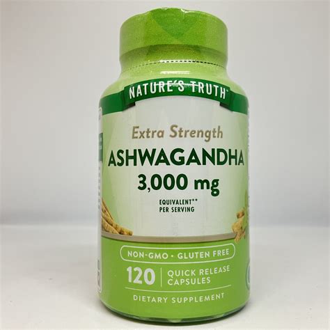 Nature Truth – Ashwagandha 3.000mg 120 caps – ISA MIAMI STORE