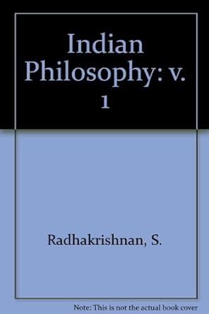Buy Indian Philosophy: v. 1 Book Online at Low Prices in India | Indian ...
