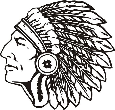 High School Indian Mascot Clipart - Clipart Kid | Art, Native american ...