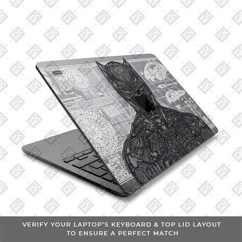 Transparent Black Panther Techshell MacBook Air 15 M3 2024 Laptop Skin