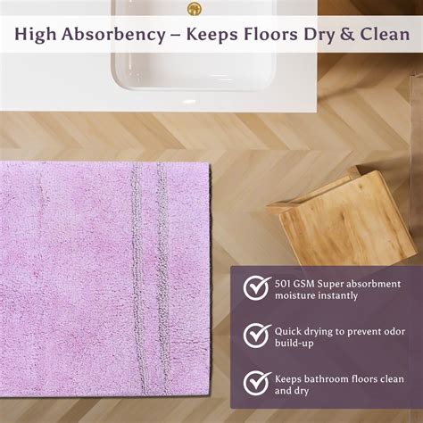 501 GSM - 2 Piece Bathroom Rug Set (Dark Grey) – Senses by Riba